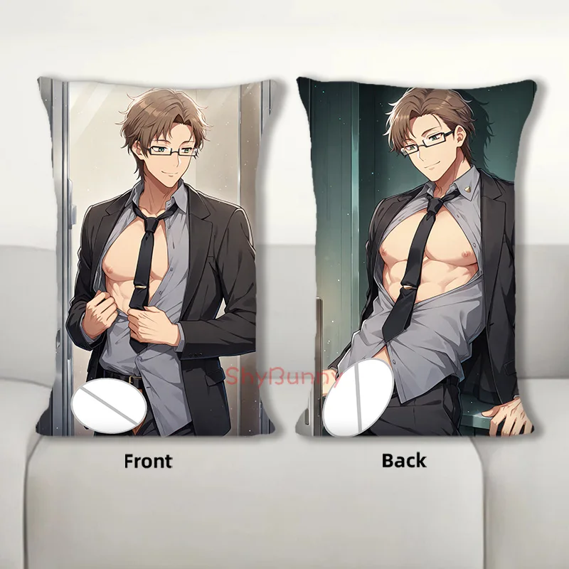 

Dakimakura Anime Jyuto Iruma Body Pillow Cover Sofa Cushion Double-side Print Throw Pillow Case 40X60cm