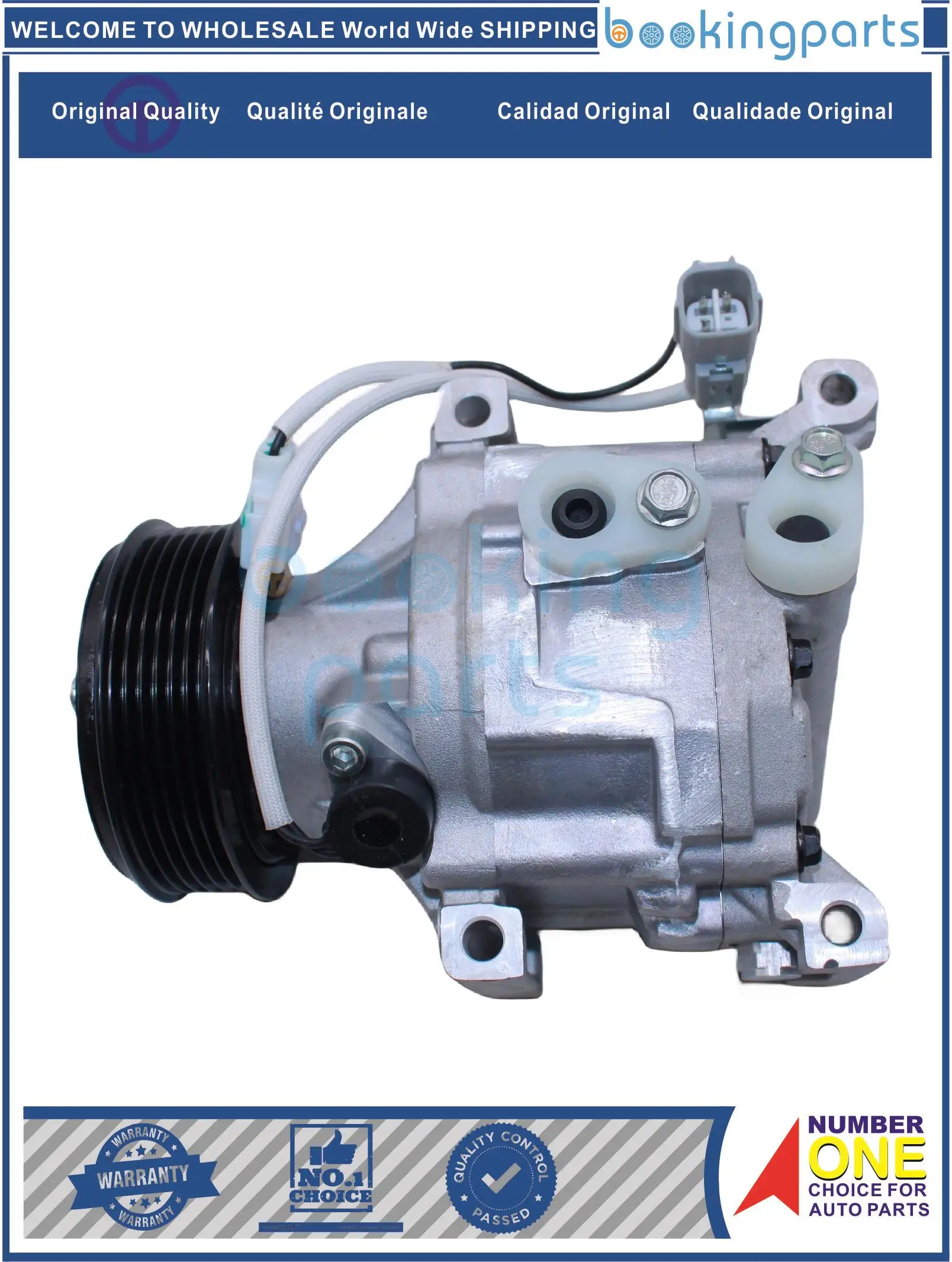 ACC63576(NEW),88320-1A481,883201A481,88320-1A491,883201A491,88320-1A570, A/C Compressor For TOYOTA COROLLA 01-07 NZE12#