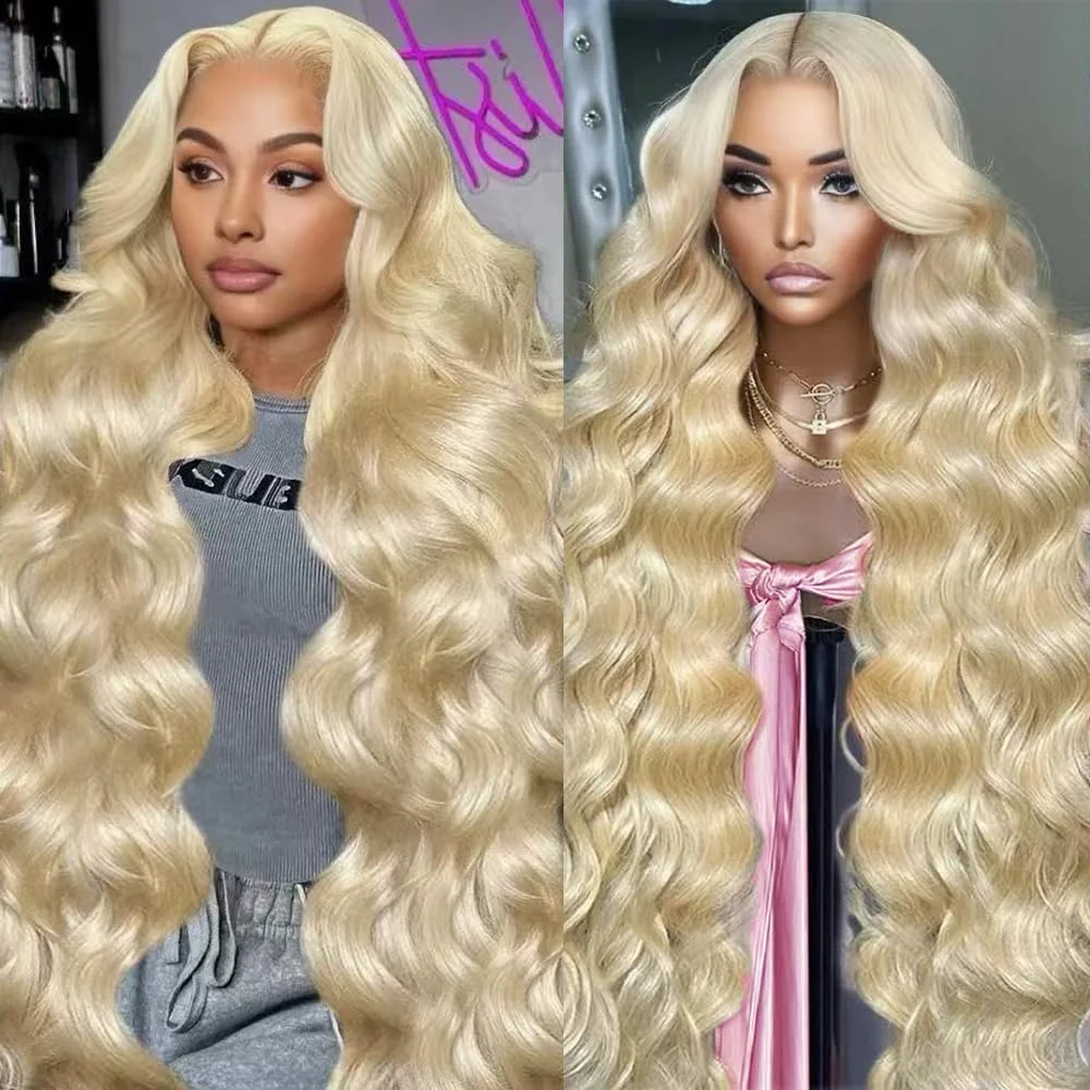 Blonde 13x4 Lace Front Wig 613 hd Lace Front Wig 13x6 HD Lace Frontal Wig Human Hair for Women Body Wave 30 inch Colored Wigs