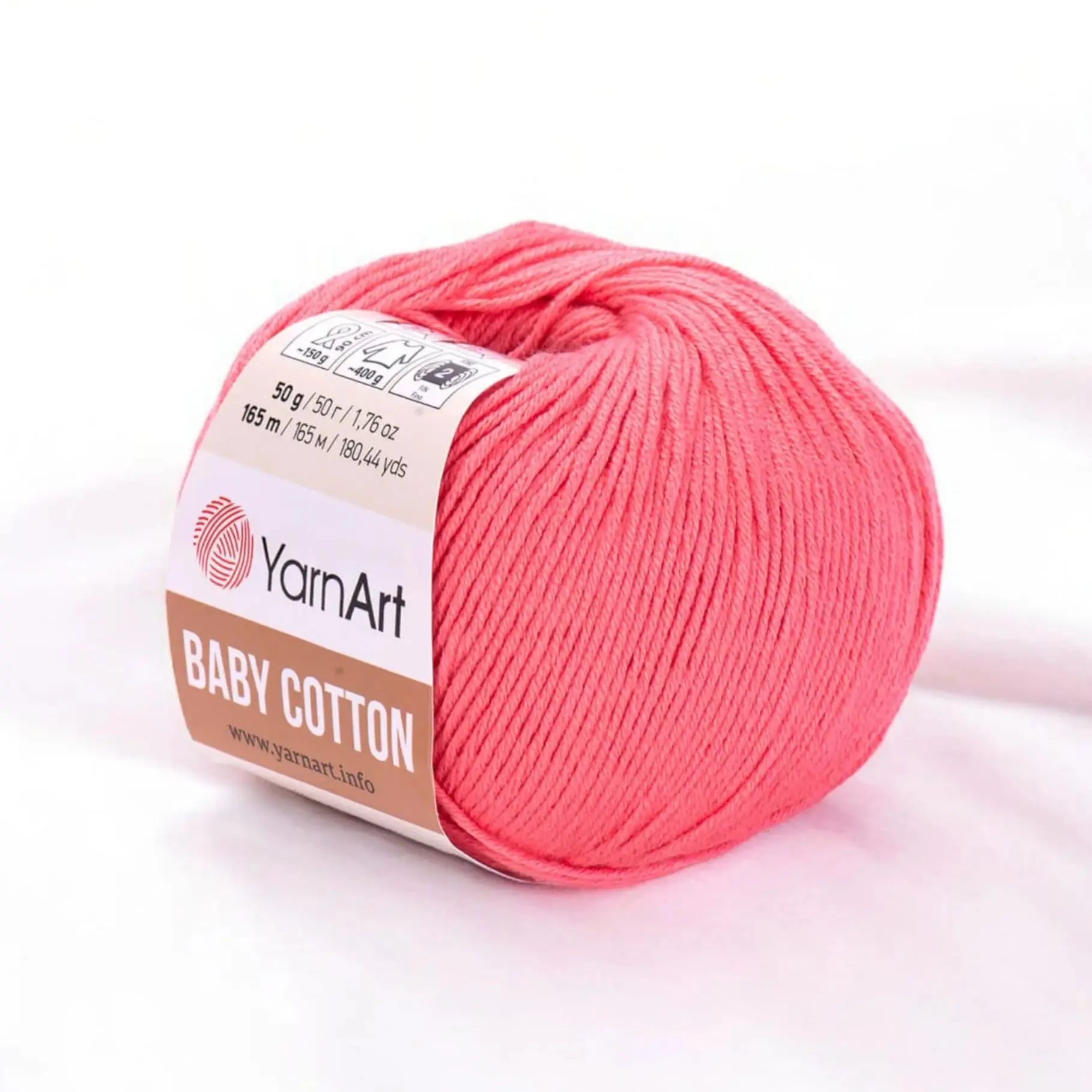 Yarnart Baby Cotton Yarn for Hand Knitting Amigurumi Craft Crochet Thread DIY Baby Knitwear Sweater Shawl Cardigan Beanies Vest