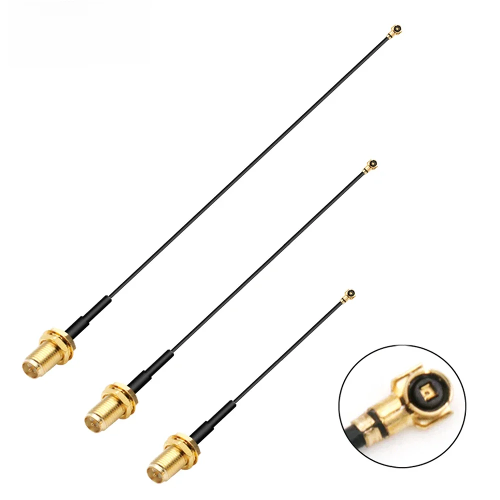 1PC RG1.13mm 0.81mm przedłużacz pigtailowy kabel RF SMA żeński do MHF U.FL żeński RP SMA męski do anteny WIFI — zdjęcie 2