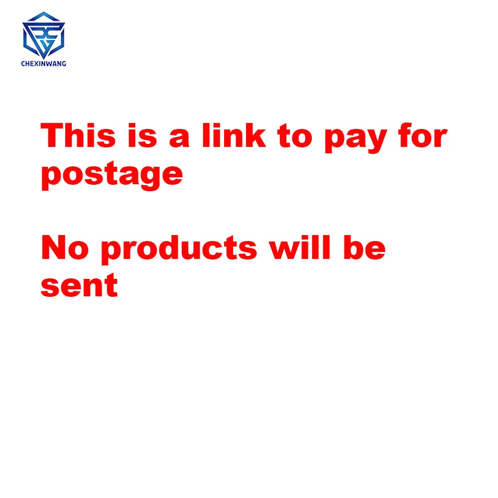 The link to pay for postage will not send any products