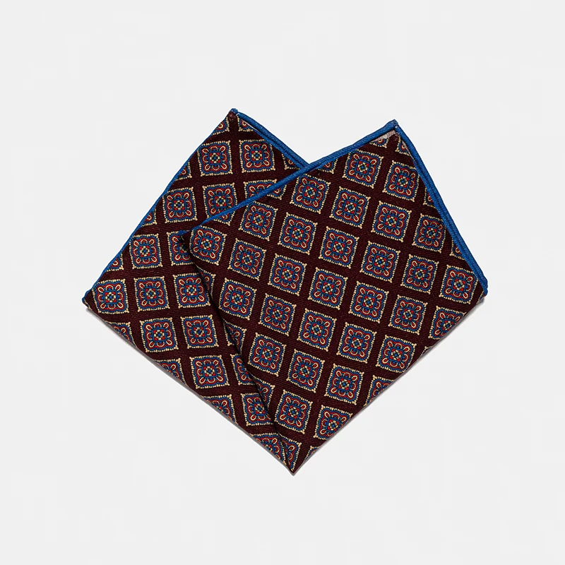 Fashion Pocketsquare Mens Accessories Men's Pocket Square Wool Hankerchief Business Tie Mens Suit High quality Handkerchiefs