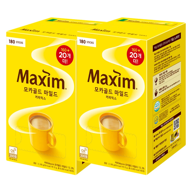 Maxim Moka Gold Coffee Mix 180Tx2 (360T)//