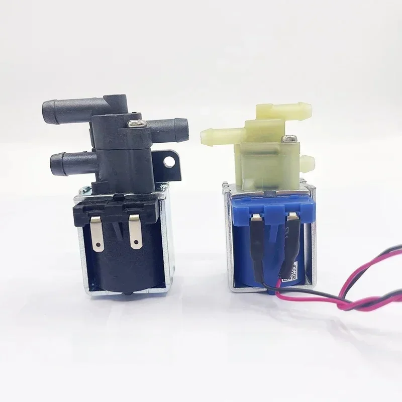 CNV6-3HS DC 24V 12V Micro 2-pozycyjny 3-drogowy elektryczny zawór elektromagnetyczny normalnie zamknięty kontrola przepływu wody powietrza odkurzacz do dywanów podłogowych — zdjęcie 2