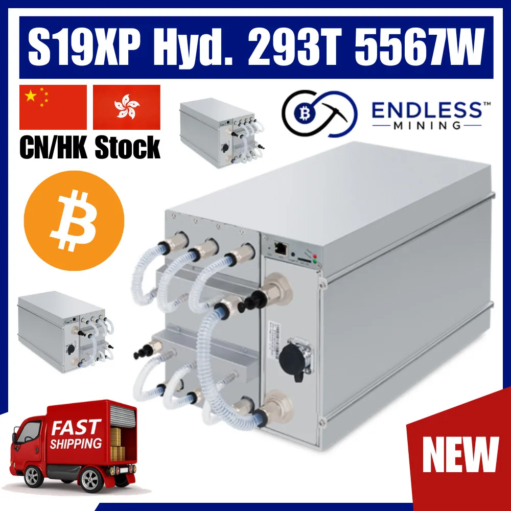 

Special offer _ Buy 3 get 2 free _ Bitmain Antminer S19 XP Hydro 293TH/s Bitcoin Miner High-Performance SHA-256 ASIC Miner