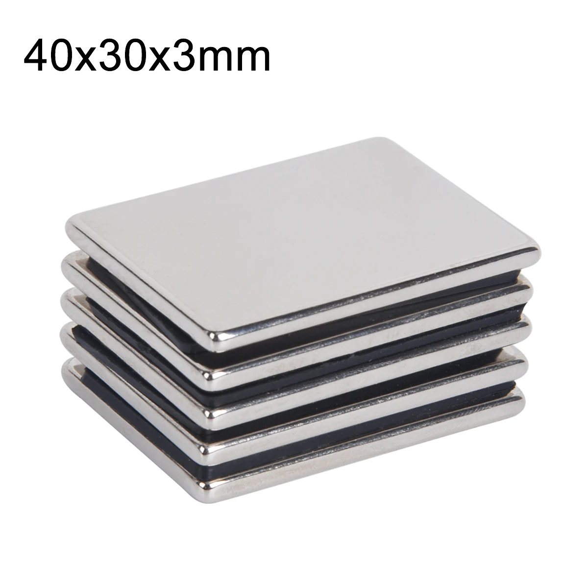 1/2/5/8pcs 40x30x3mm 40x30x4mm N35 Powerful Block Fridge Magnet Permanent Rare Earth Square Neodymium Magnets for Art DIY