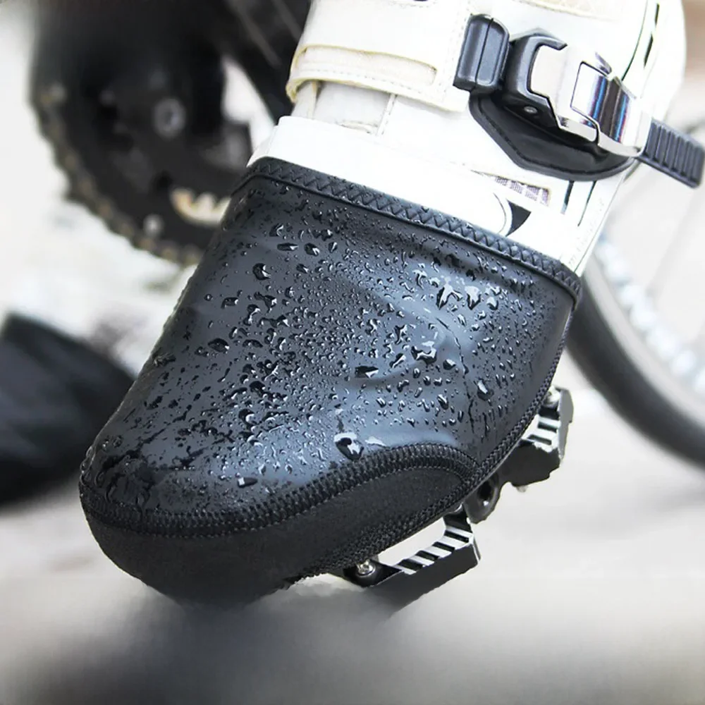 AliExpress GIYO Cycling Shoe Cover Half Palm Windproof Warm Outdoor Riding For MTB Mountain Road Bike Self-locking Riding Shoe Tip Cover