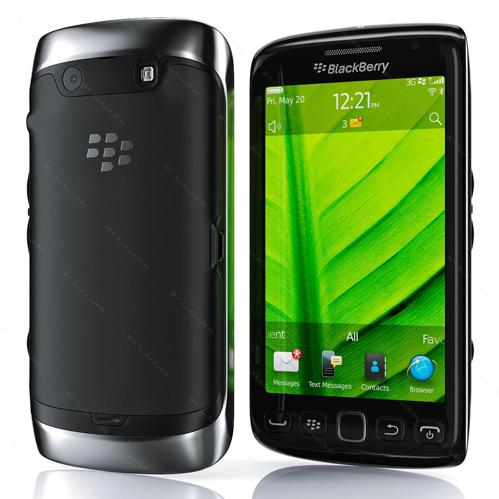 Imagem -04 - Blackberry-remodelado Celular Original Tocha 9860 os Câmera 5mp 768mb Ram 4gb Rom 720p 3.7 480x800