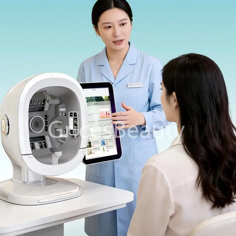 

Upgraded K33 Skin Analyzer Facial Scanning Skin Image Analyzer Detection Skin Problem Skin Tester Beauty Salon Equipment