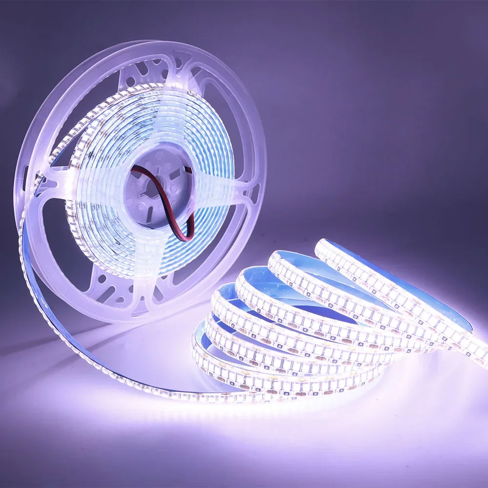 12 V 5 m SMD 2835 2025 LED-Streifenlicht DC 480 240 120 LEDs Klebeband Flexible LED-Leuchten Innen-Lingting für Zuhause Wasserdicht IP65 IP67