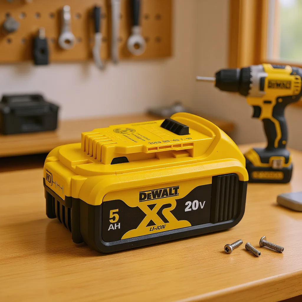 

Dewalt 20V Max XR 5Ah Lithium Ion Rechargeable Battery DCB205 Compatible with Cordless Power Tools Portable Electric Equipment
