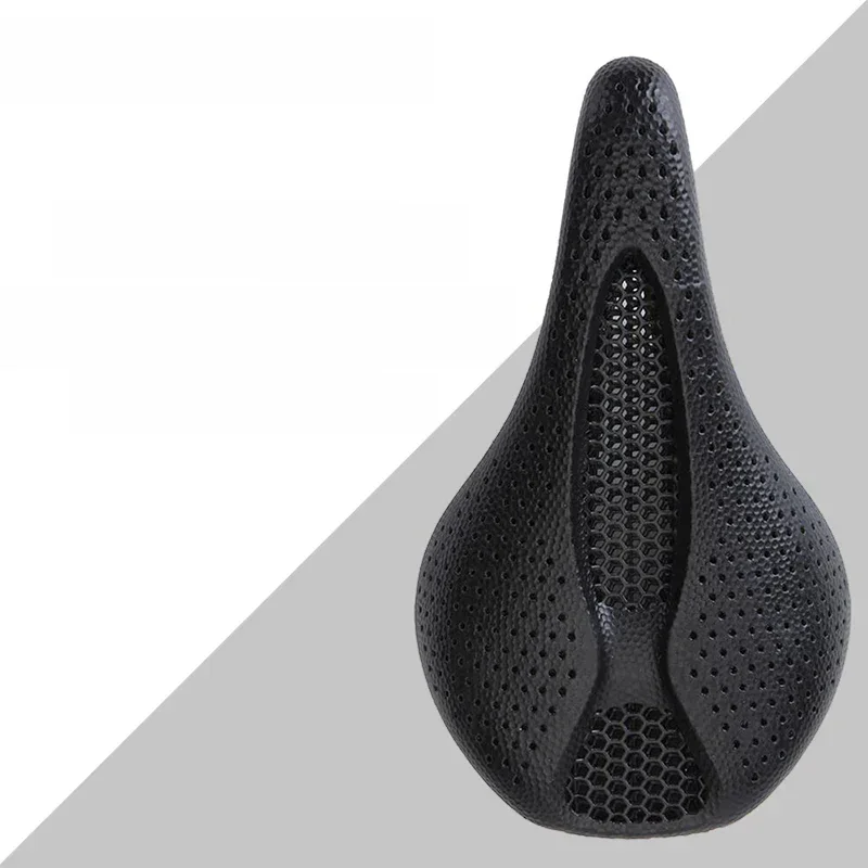 AliExpress BUCKLOS 3D Printing Bicycle Saddle Carbon Fiber Hollow Design Ultralight Bike Seat Cushion Soft