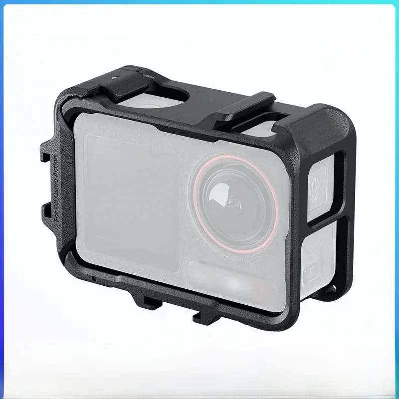 SmallRig Cage für DJI OSMO Action 5 Pro/4/3, Kameratasche mit Kaltschuh und seitlicher Schnellverschluss für Aufnahmen oder Licht 5135