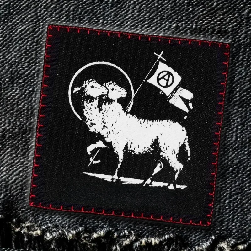 Patch imprimé No Gods No Prix, insigne punk DulMorale, cadeau de bricolage, patchs à coudre pour vêtements, casquette, sac, veste, chapeau de camionneur, 1PC
