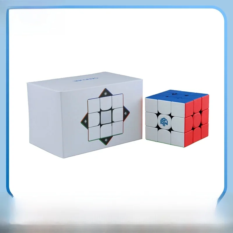 【JudyCube】GAN 356 M UV 3x3 Magnetic Magic Speed Cube Bez naklejek Gan 356M Toys GAN 356 M Lite Cubo Magico Puzzle — zdjęcie 2