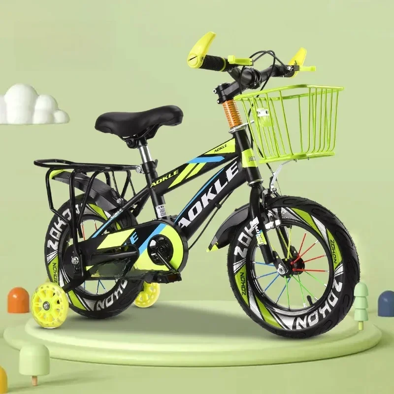 AliExpress NONE Children's Bicycles 12-18 Inch Carbon Steel Frame Bicycles For Children Aged 2 To 10 Can Ride Bicycles Boys And Girls Bike New