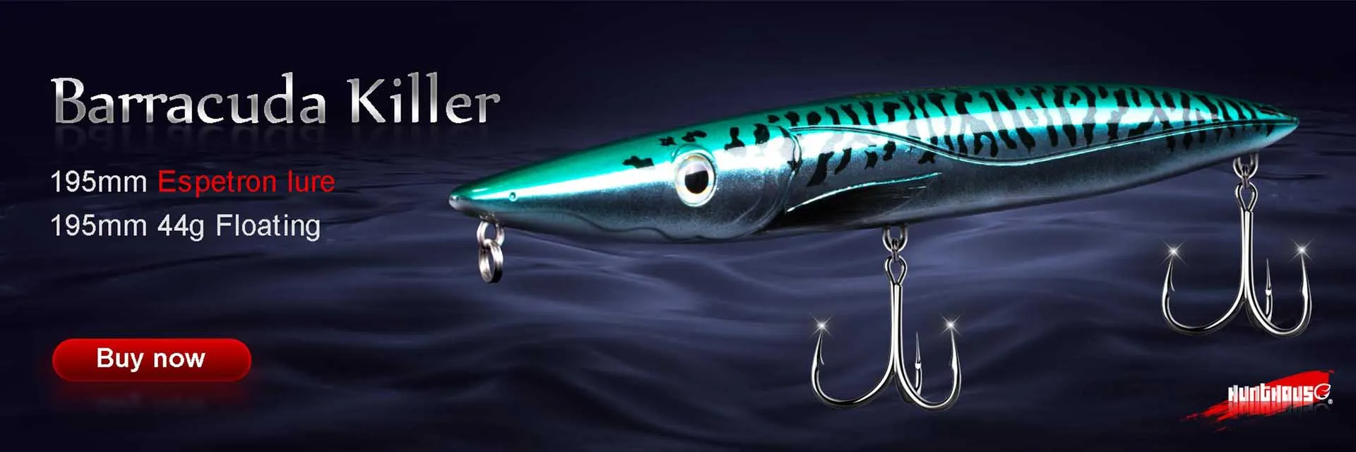 Hunthouse Propeller Needle Lure 225mm/40g Schwimmender Pencil-Köder Oberflächenköder Aguglia Turbo für Blaufisch und Seebarsch – Detail 17