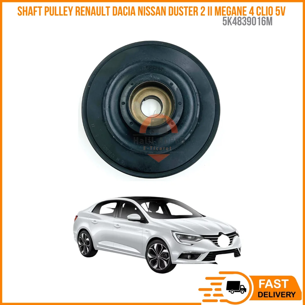 For shaft pulley Renault Dacia Nissan Duster 2 II Megane 4 Clio 5V J11 123030586R 1.3 TCe H5H engine excellent quality