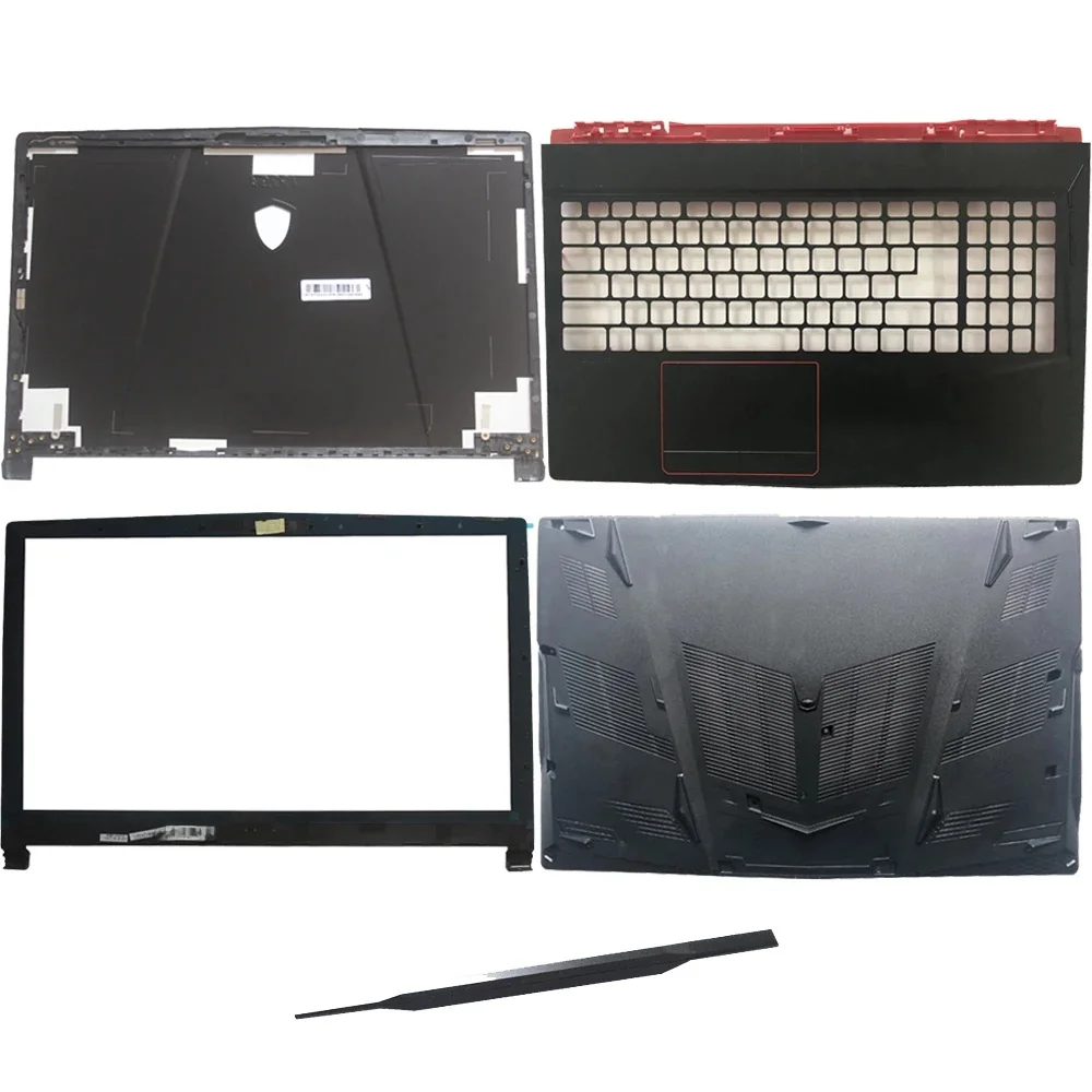 Nowość dla MSI GE63 GE63VR MS-16P1 MS-16P5 LCD do laptopa tylna pokrywa/dolna obudowa bazowa/zawiasy — zdjęcie 2