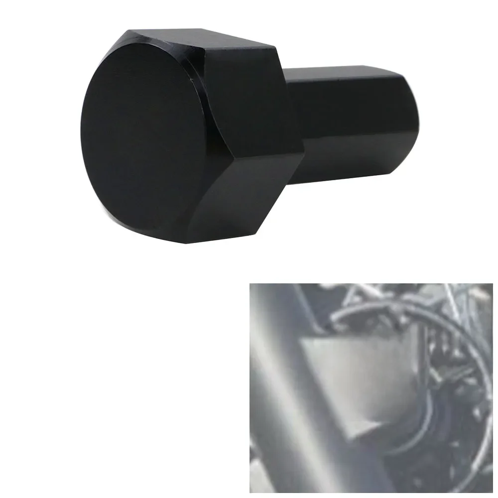 AliExpress Xracingmoto Front Wheel Bike Spindle Adapter Fit For Honda CRF300L 2021-2022 CRF300L Rally 2021-2022 Aluminum Front Axle Hex Adapter