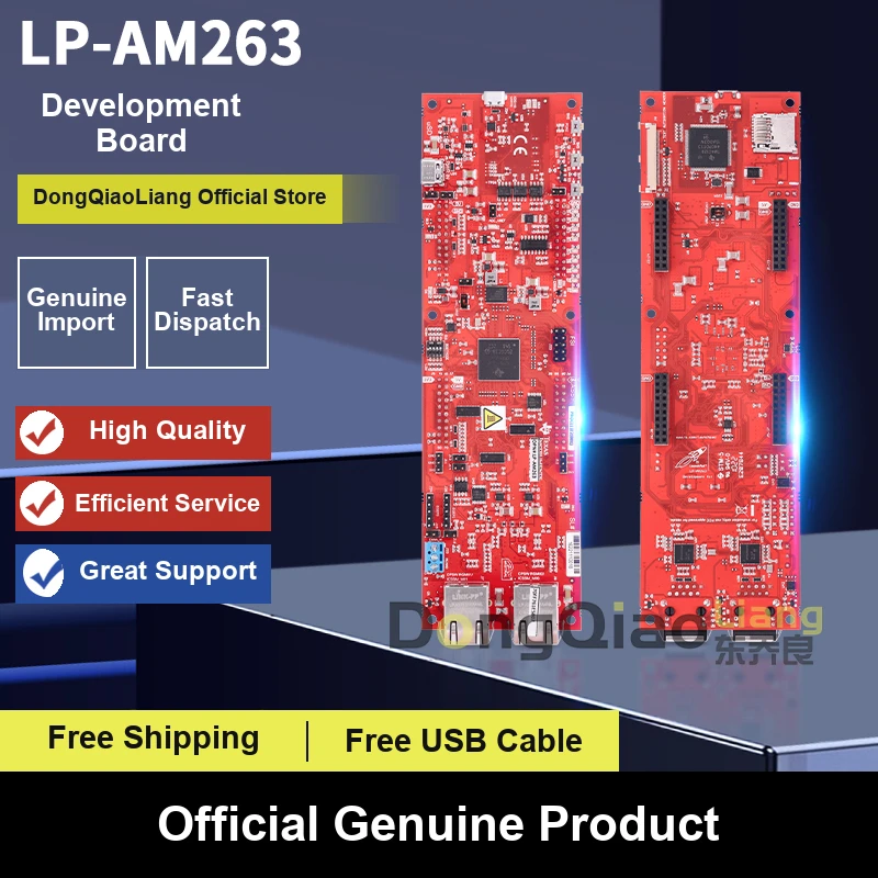 In stock: LP-AM263 Sitara High-Performance Microcontroller AM263x LaunchPad Development Kit