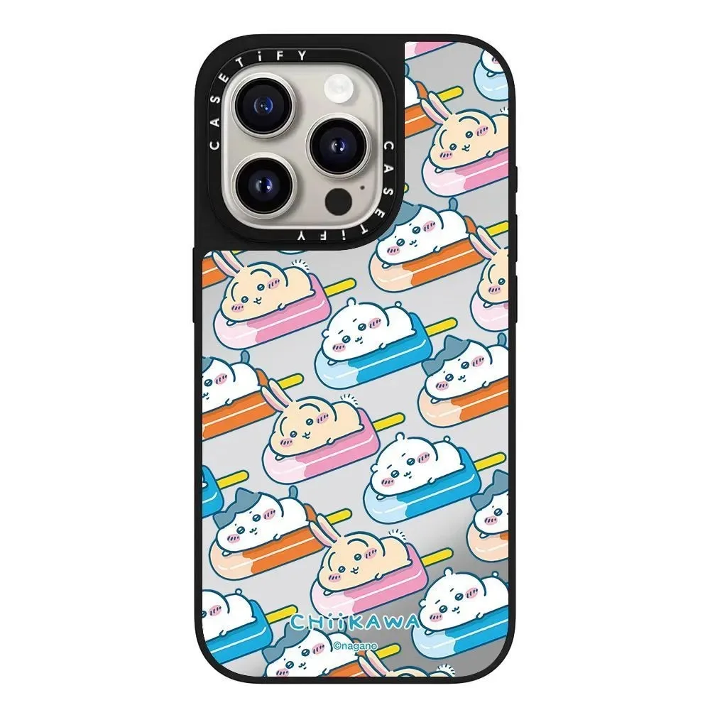 حافظة هاتف Chiikawa ذات علامة تجارية مشتركة لهاتف iPhone 17 Pro Max، Apple 15 شفط مغناطيسي 16