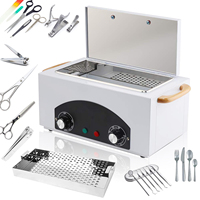 2230ML High Temperature sterilisation Cabinet 300W Dry Heat Foot cat Tattoo Nail Studio with Timer High Pressure Sterilizer