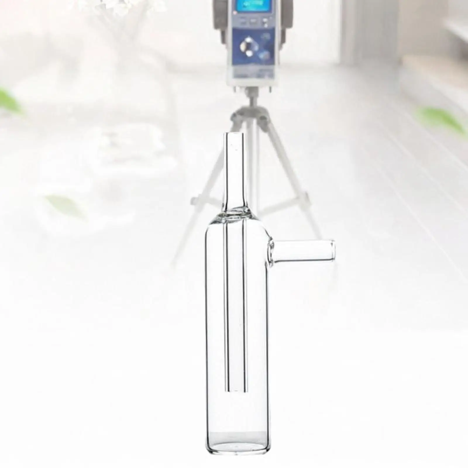 أنبوب أخذ عينات الغاز الزجاجي أداة تجربة زجاجة امتصاص محمولة جهاز قوي لجمع الغاز أدوات مختبر الكيميائي العلوم