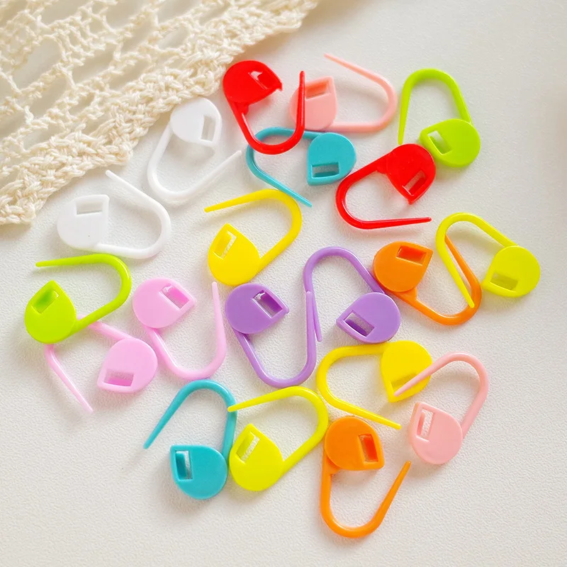 

300PCS/1000PCS/2000PCS per set of bulk mixed-color small clasps, DIY hand-woven accessories, random colors