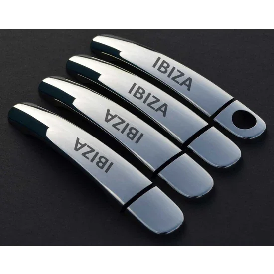 For Seat Ibiza  (2000-2008) chrome door handle  For Seat Ibiza   Accesoriess