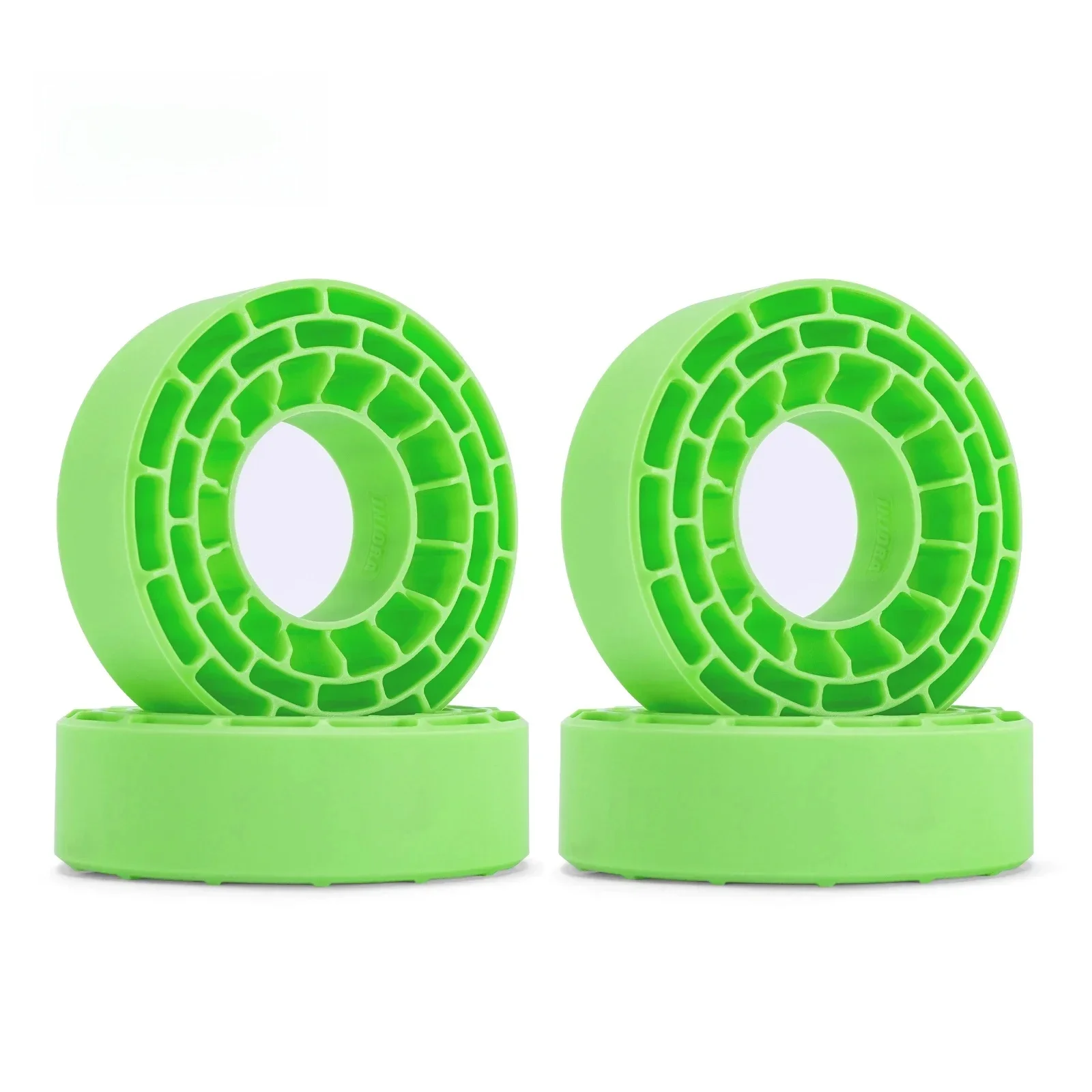 INJORA 4 pièces inserts en caoutchouc de Silicone mousse pour pneus 62-64mm * 24mm 1.0 "(644)