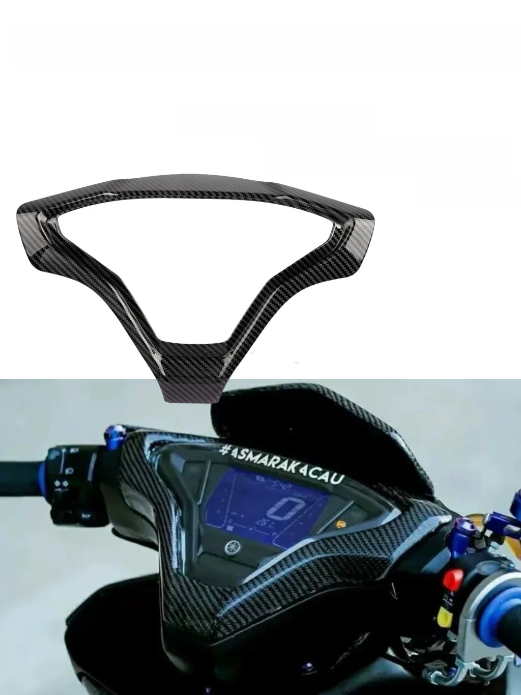 Dla YAMAHA Aerox155 NVX 155 NVX155 dekoracja instrumentów motocykl remont pokrywa miernika rama stołu druk transferowy wody 20-23 — zdjęcie 2