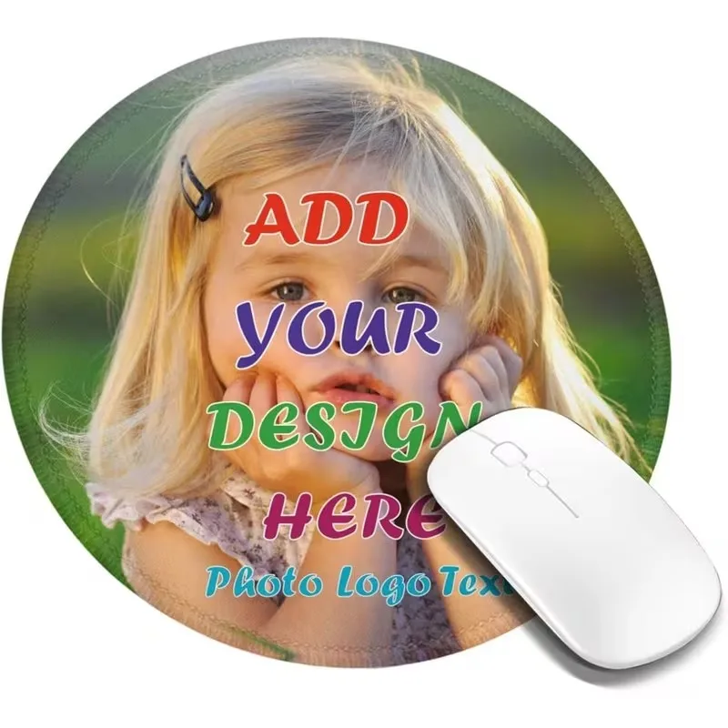Custom Mouse Pad Personalized with Your Photo, Design Keyboard Pad,Exquisite Small Mouse Pad for PC Desktop Protection