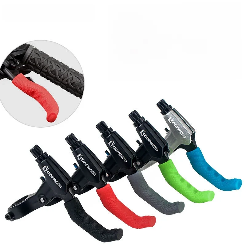 AliExpress TOOPRE 1 Pair Anti-Slip durable Brake Handle Silicone Sleeve Motorcycle Bicycle Protection Cover Protective Handlebar Accessories