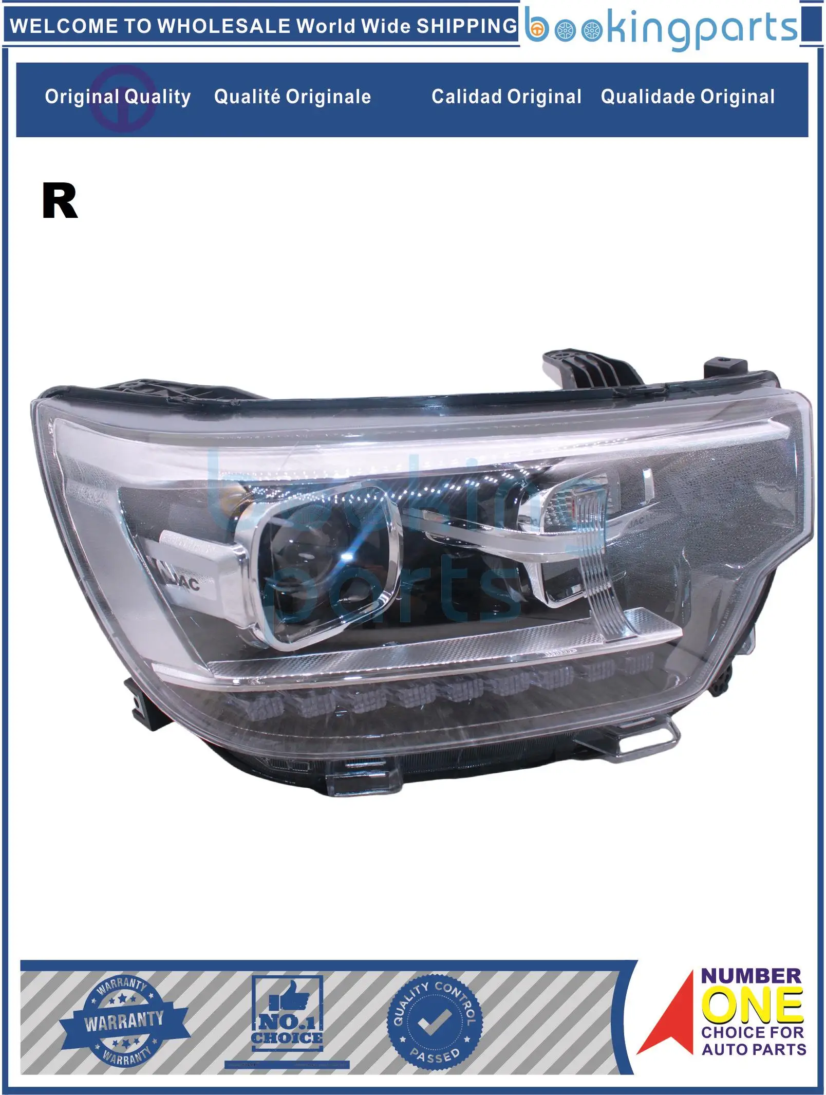 HEA5A469(R), Headlamp For JAC PICK UP T8 18