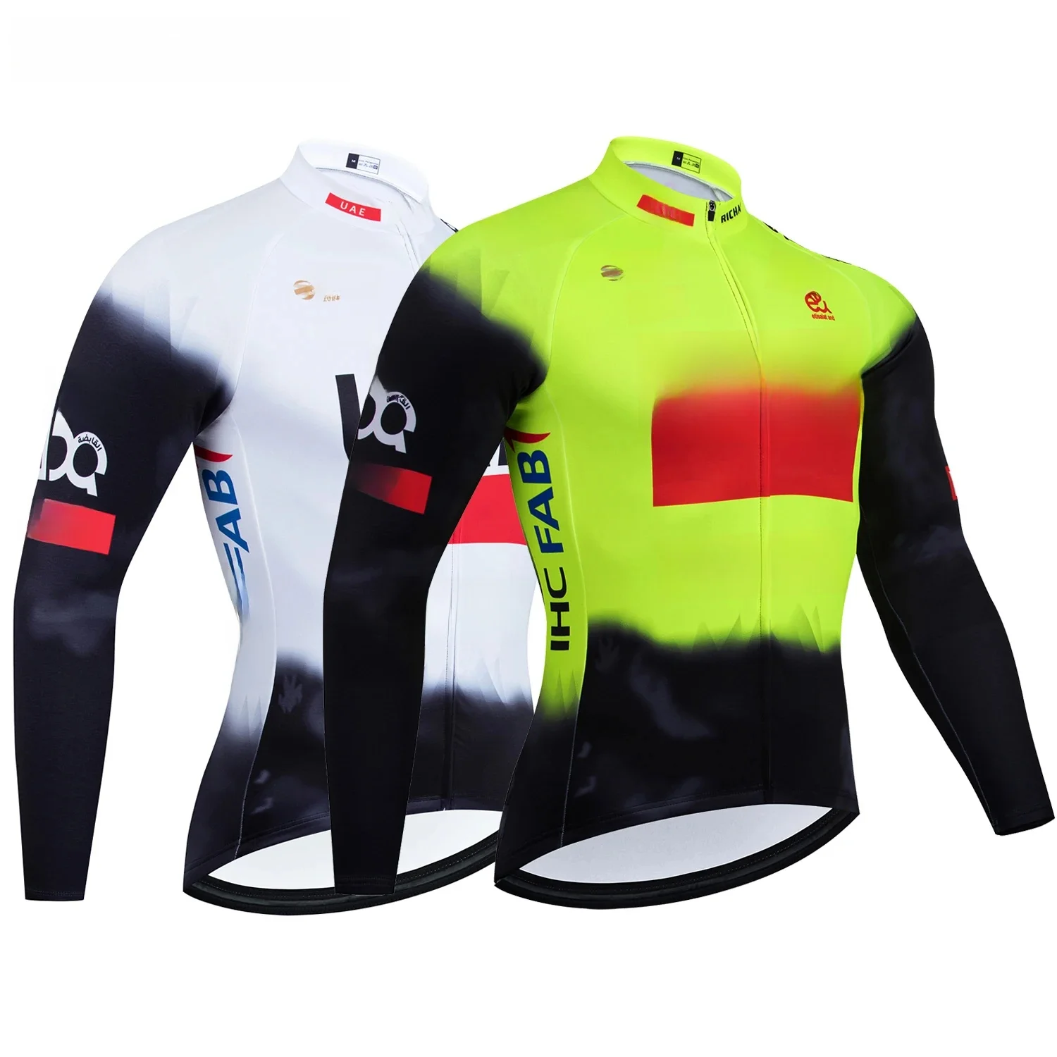 AliExpress EFAPEL New 2025 Cycling Clothing UAE Team Cycling Jersey Long Sleeves Summer Road Bike Maillot Ropa Ciclismo Breathable Bicycle T-shirt