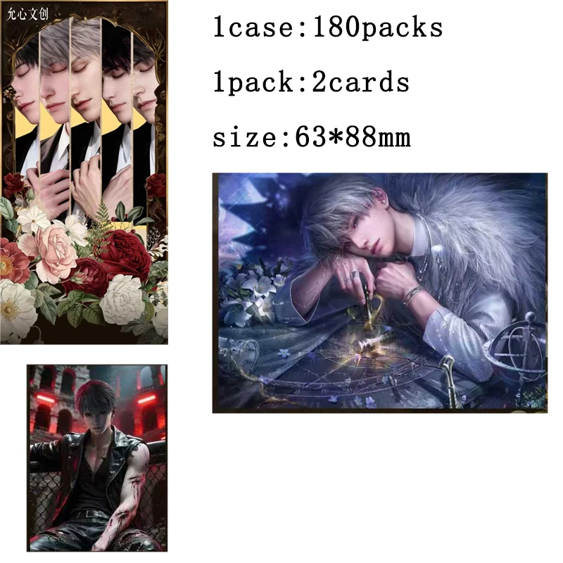 

Love and Deepspace Collection Card High Craft Card 63x88mm By Yunxin Male God Series Hot Selling Collectors Gift