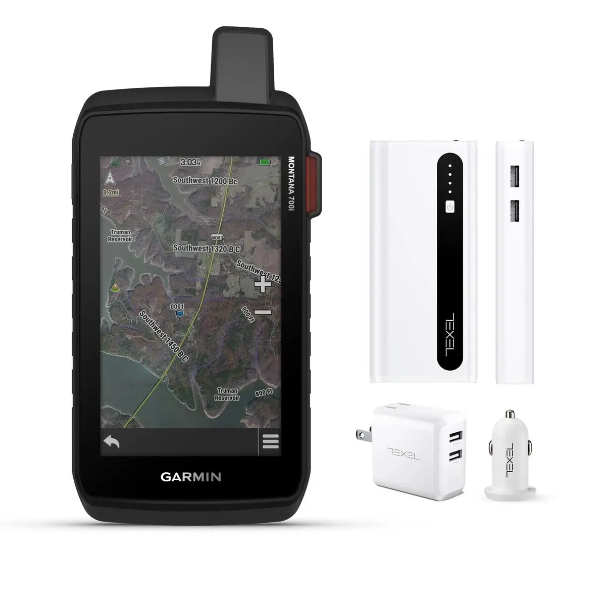 Garmin Montana 750i 700 700i + 마운트, InReach 위성이 내장된 견고한 GPS 핸드헬드 최고 할인 판매