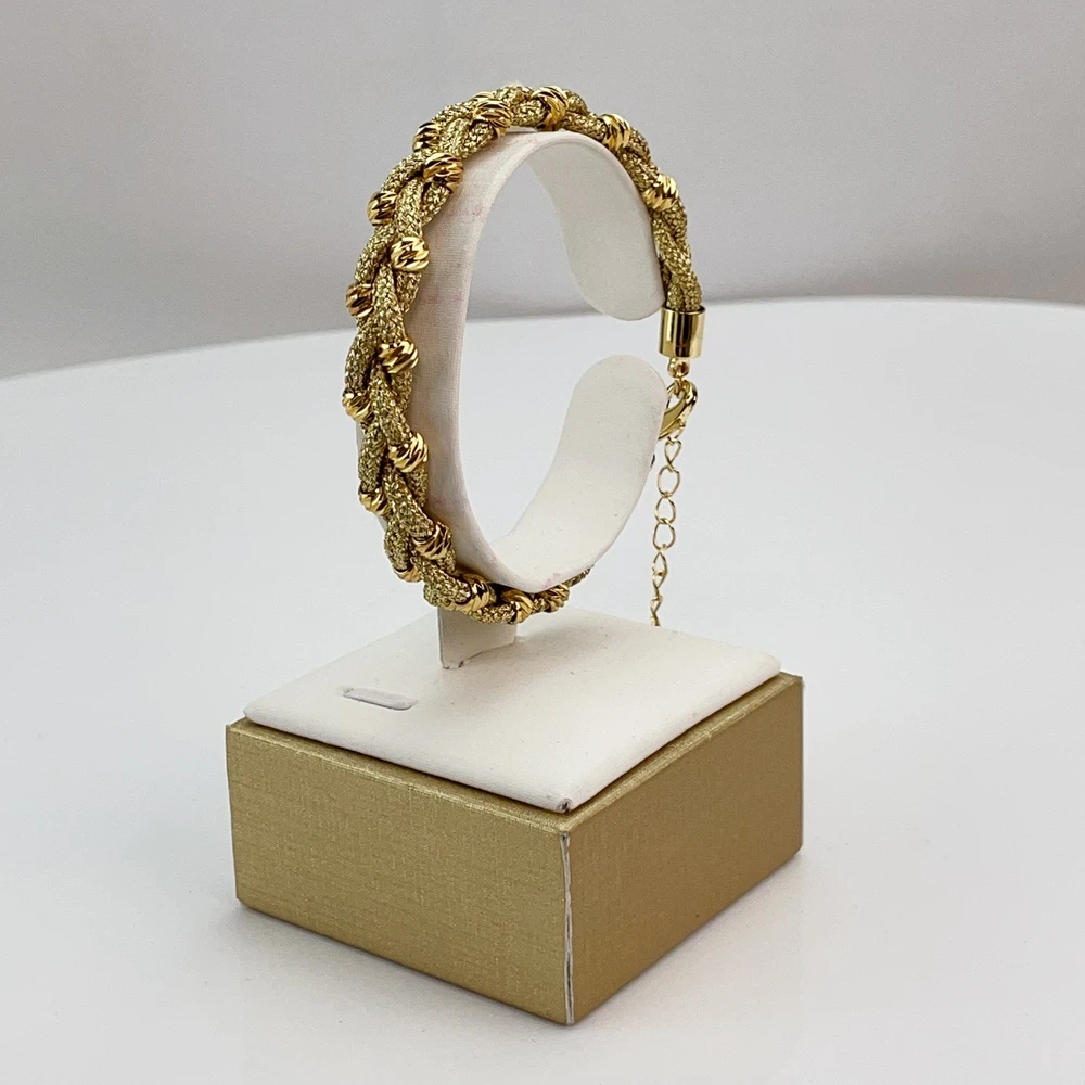 EMMA موضة دبي مطلية بالذهب الخرز القلائد أقراط خواتم مجموعات المجوهرات الجميلة للنساء هدايا مجوهرات حفلات الزفاف FHK21406 #6