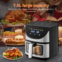 Freidora de aire 7L 1700W sin volteo