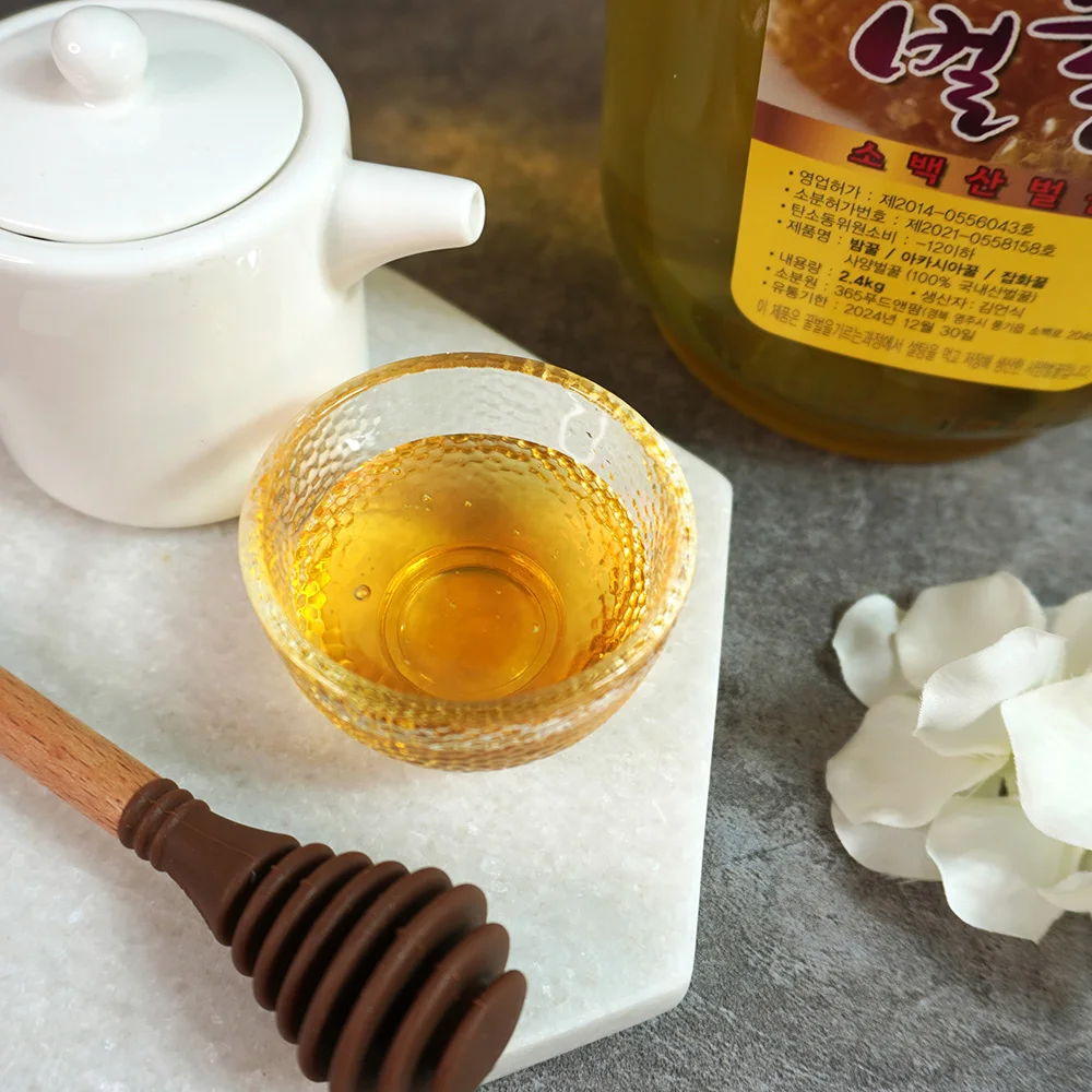 [더조은] 소백산 사양벌꿀 (아카시아향) 2.4kg