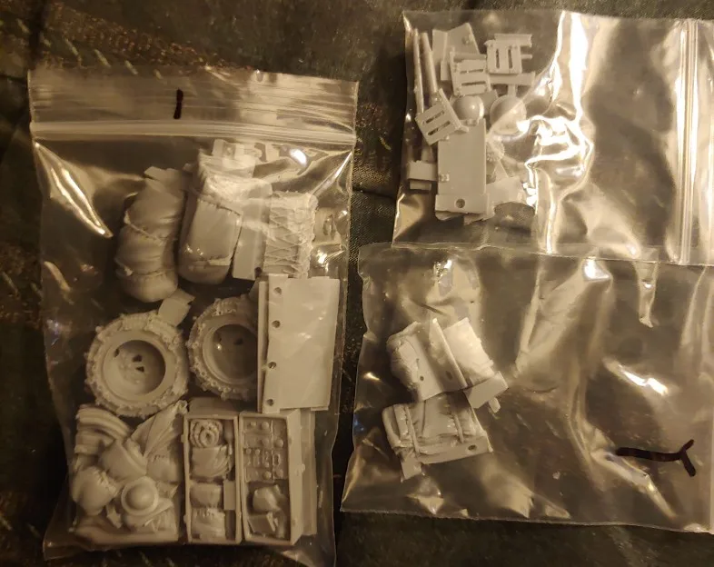 Buyer photo of this resin kit