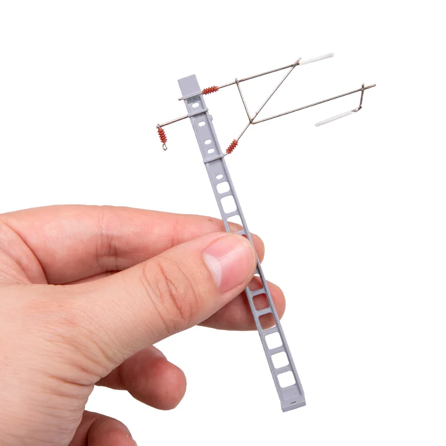 3 סטים diy ho/n בקנה מידה מיניאטורי רכבת מודל רכבת קשר צעצועי רשת סגסוגת, חוט נירוסטה וברגים