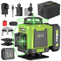 3D/4D Laser Level 12/16 Lines Horizontal And Vertical With remove Control 360 ° selfleveling Green Laser Levels