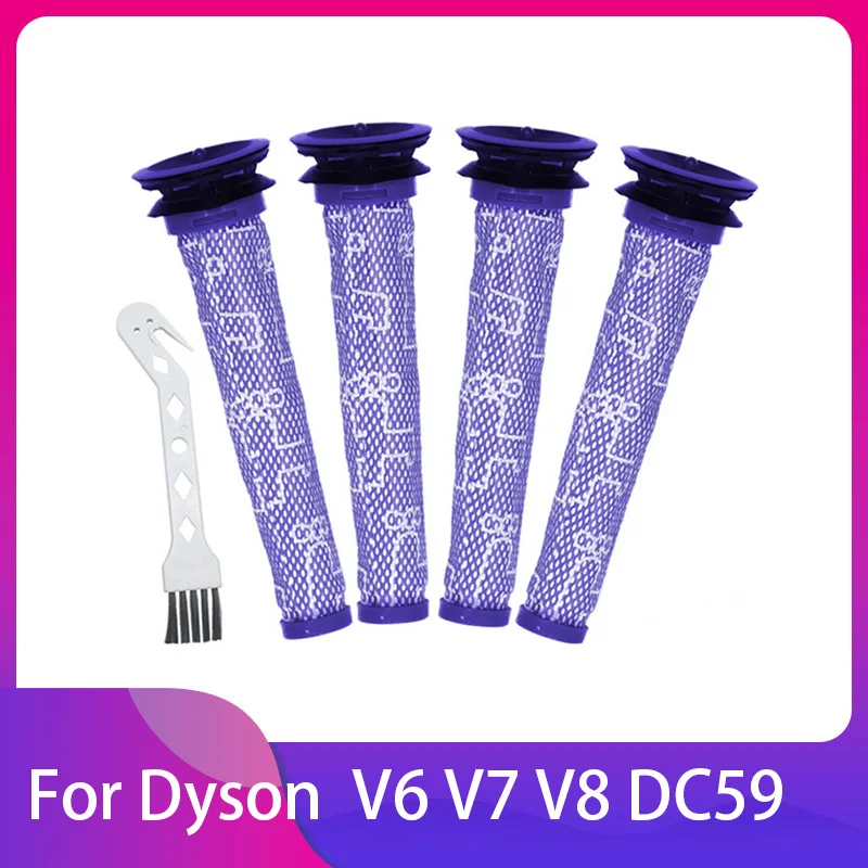 For Dyson DC58 DC59 DC61 DC62 V6 V7 V8 Vacuum Washable Heap Pre Filter 965661-01 for Cleaner Spare Part Replacement Accessories