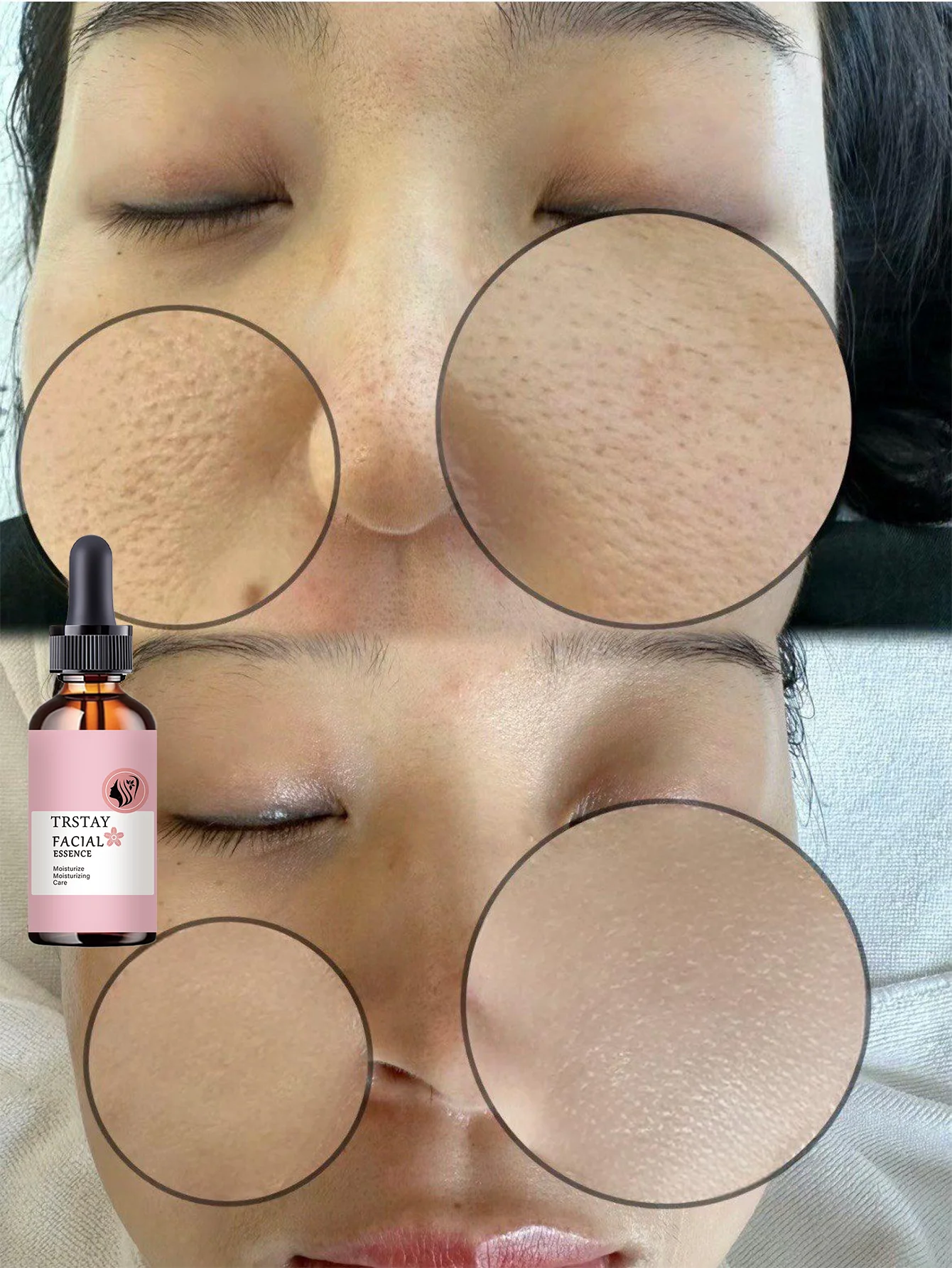 Moisturizing brightening serum for skin tone improvement hydration and firming dual effects with radiance for sagging skin care - Image 6