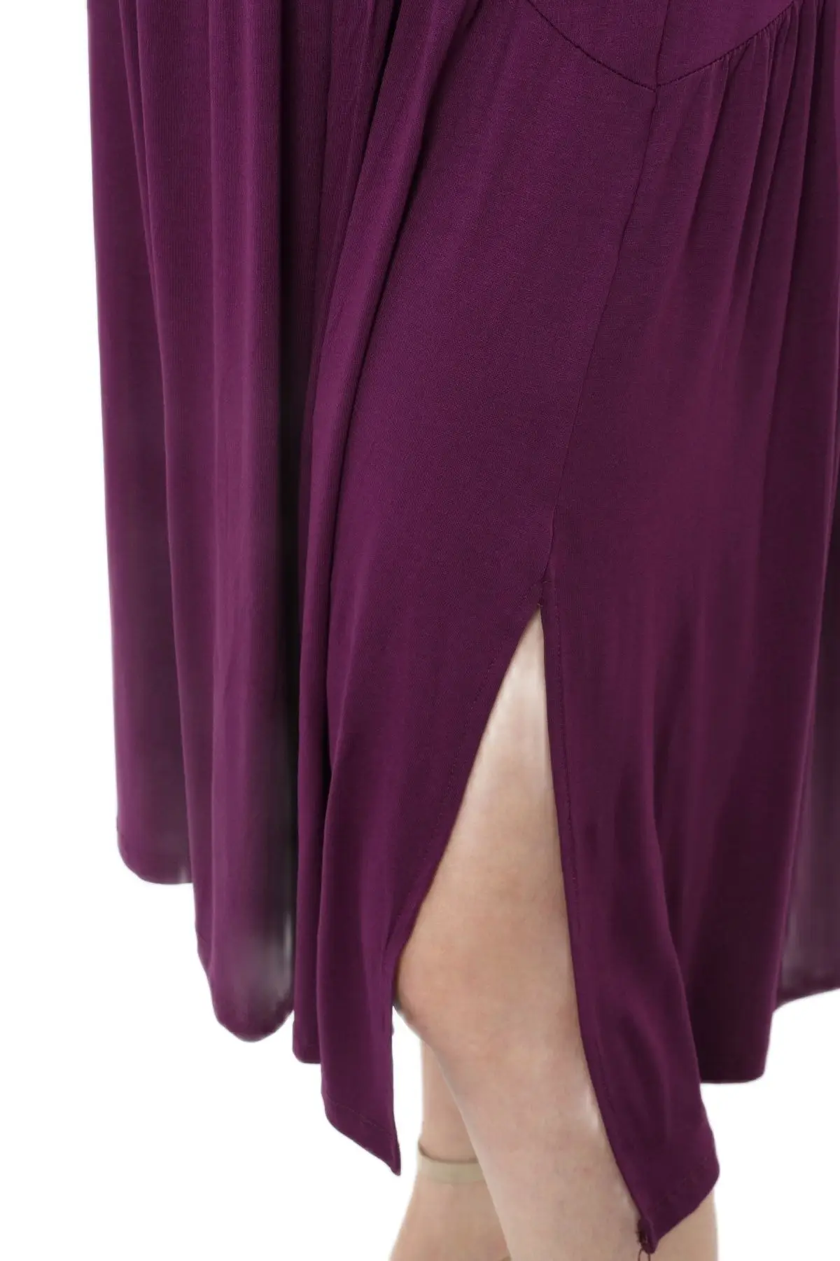 Women’s Plus Size Dress Ruffle Skirt Detail, Designed and Made in Turkey, New Arrival