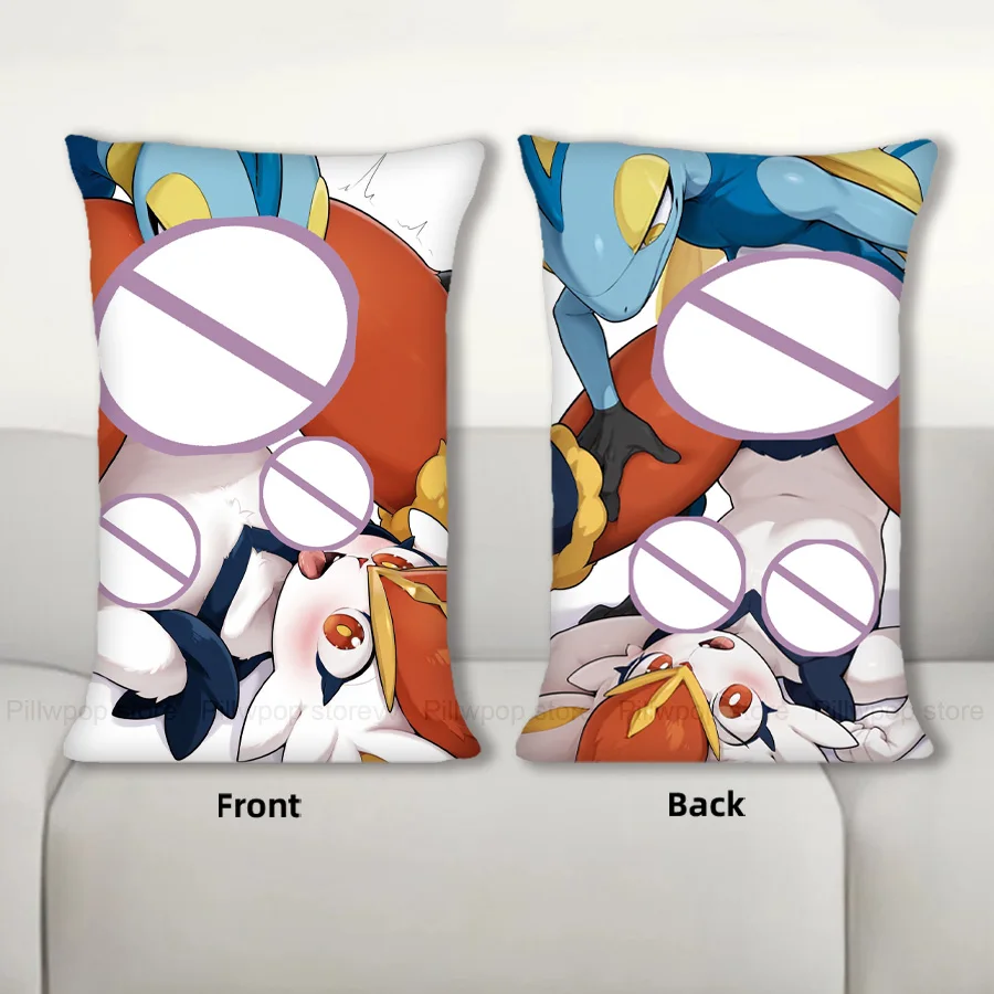 

Dakimakura Anime Furry Body Pillow Cover Sofa Cushion Double-side Print Throw Pillow Case 40X60cm