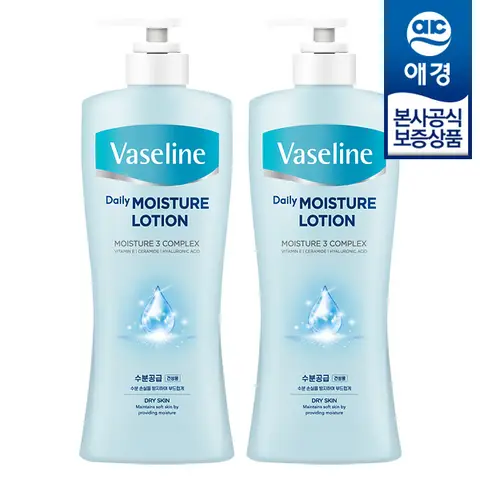 [애경]바세린 데일리 모이스처 로션 450ml x2개